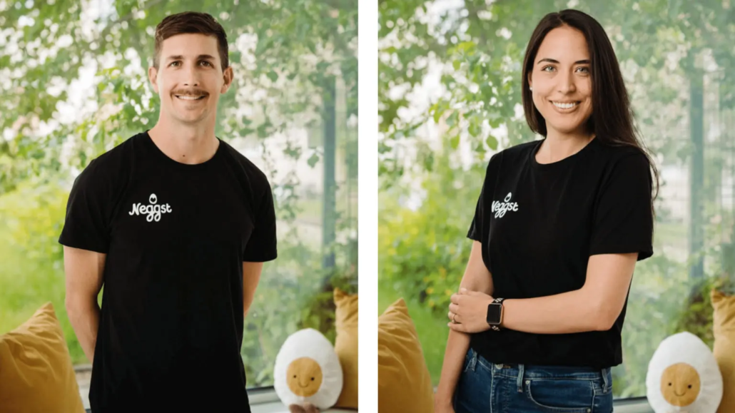 Das Neggst-Gründerteam: Dr. Patrick Deufel und Veronica Garcia-Arteaga 