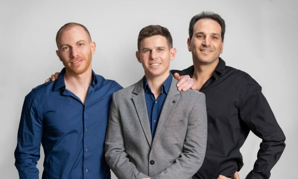 Das Gründerteam von Mermade: Dr. Tomer Halevy, Daniel Einhorn, and Dr. Rotem Kadir.