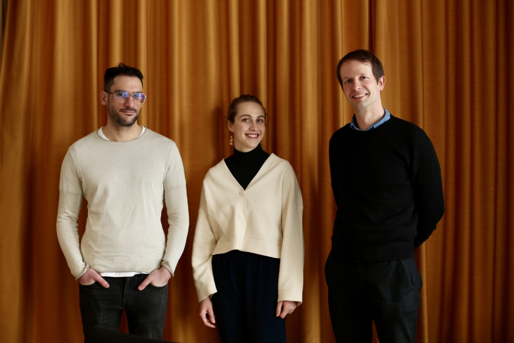 Adiv Maimon, Nina Mannheimer und Robert Gerlach bilden das Gründer-Team von Klim.