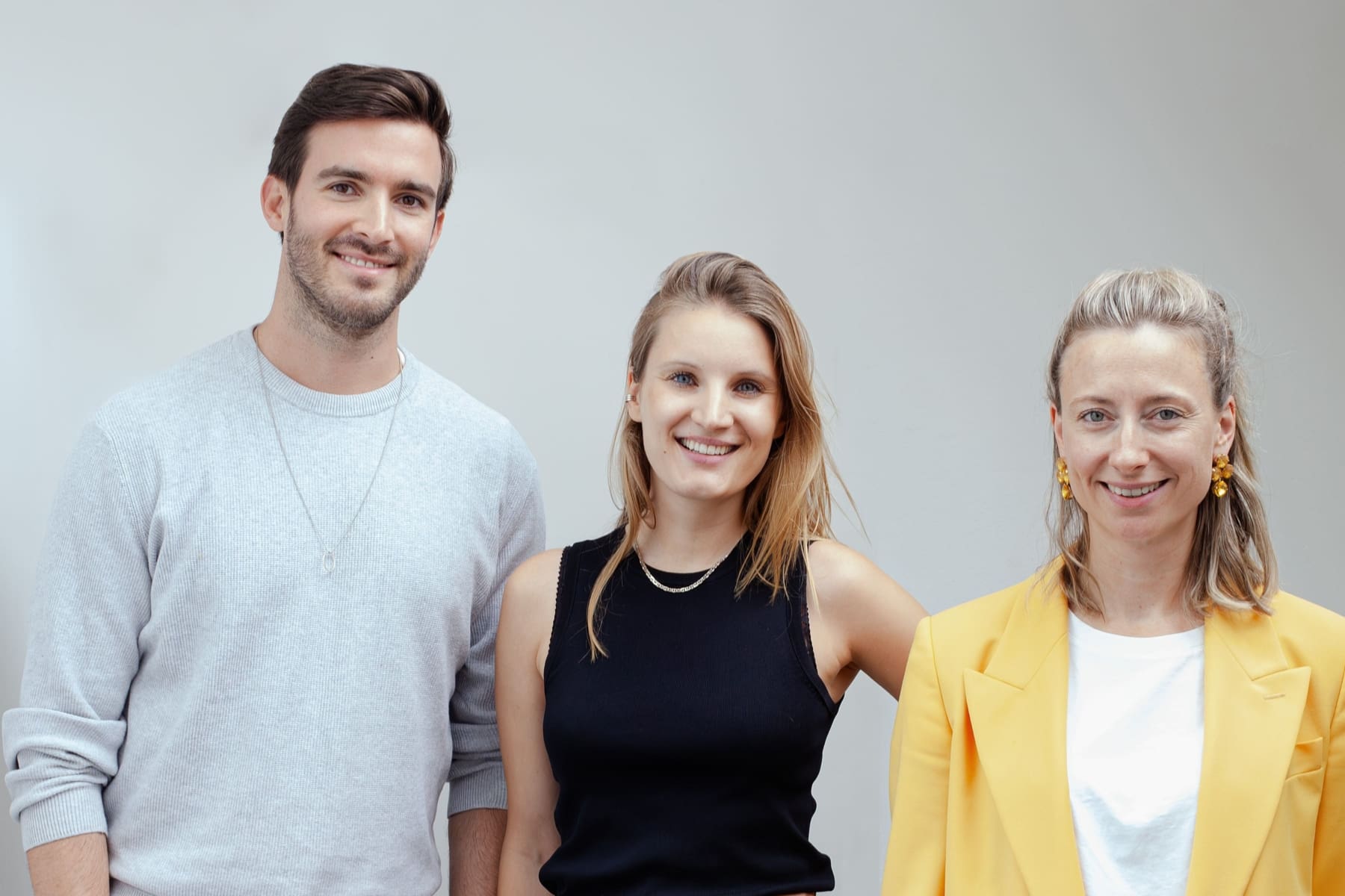 Das Geschäftsführungsteam von Kale&Me: Konstantin, Julie und Annemarie (Foto: Kale&Me)