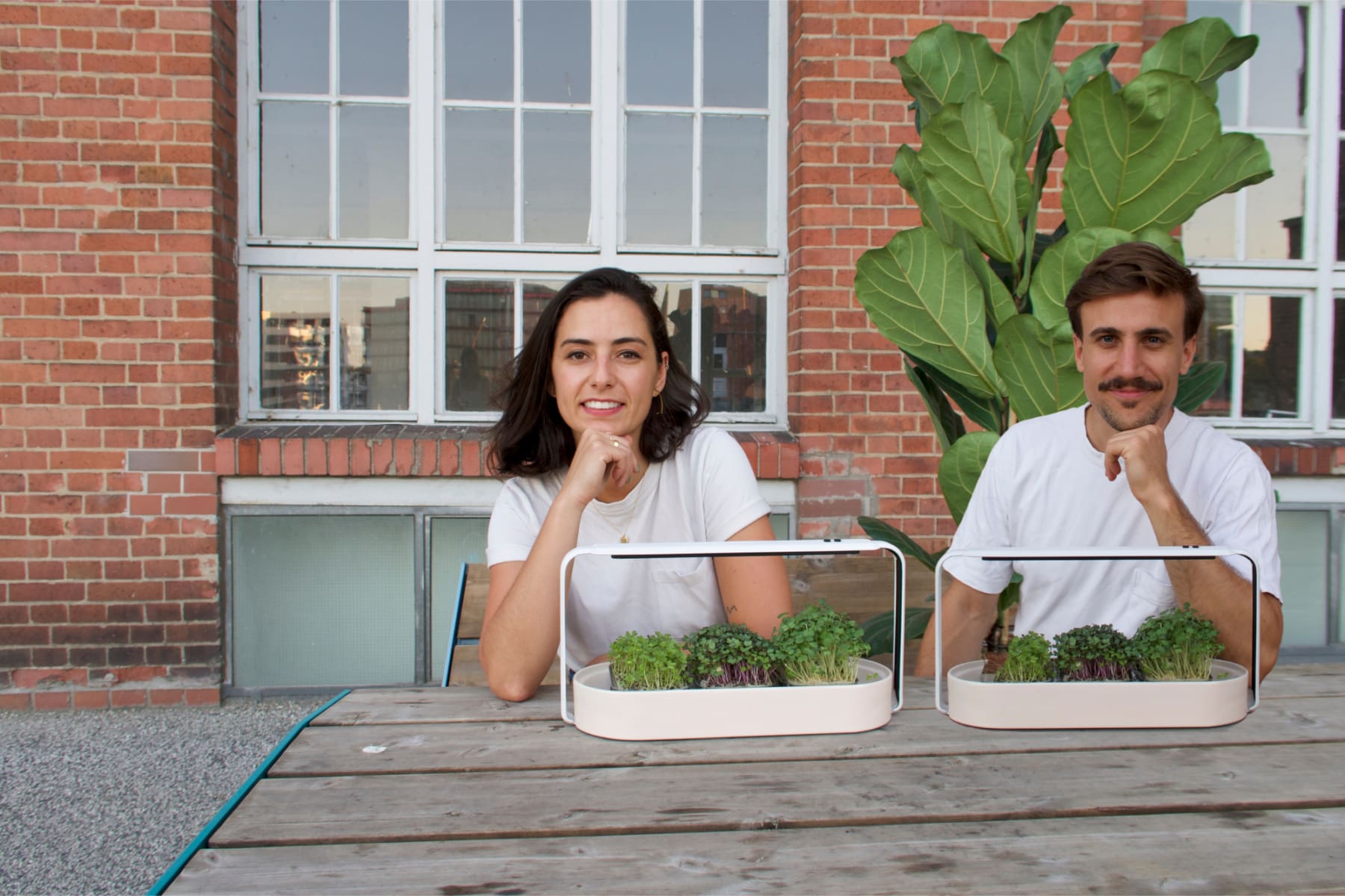 Mariana Ferreira und Christian Saitner haben ingarden gegründet.