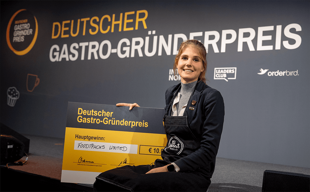 Franziska Weidner, Gewinnerin des Deutschen Gastro-Gründerpreises 2024