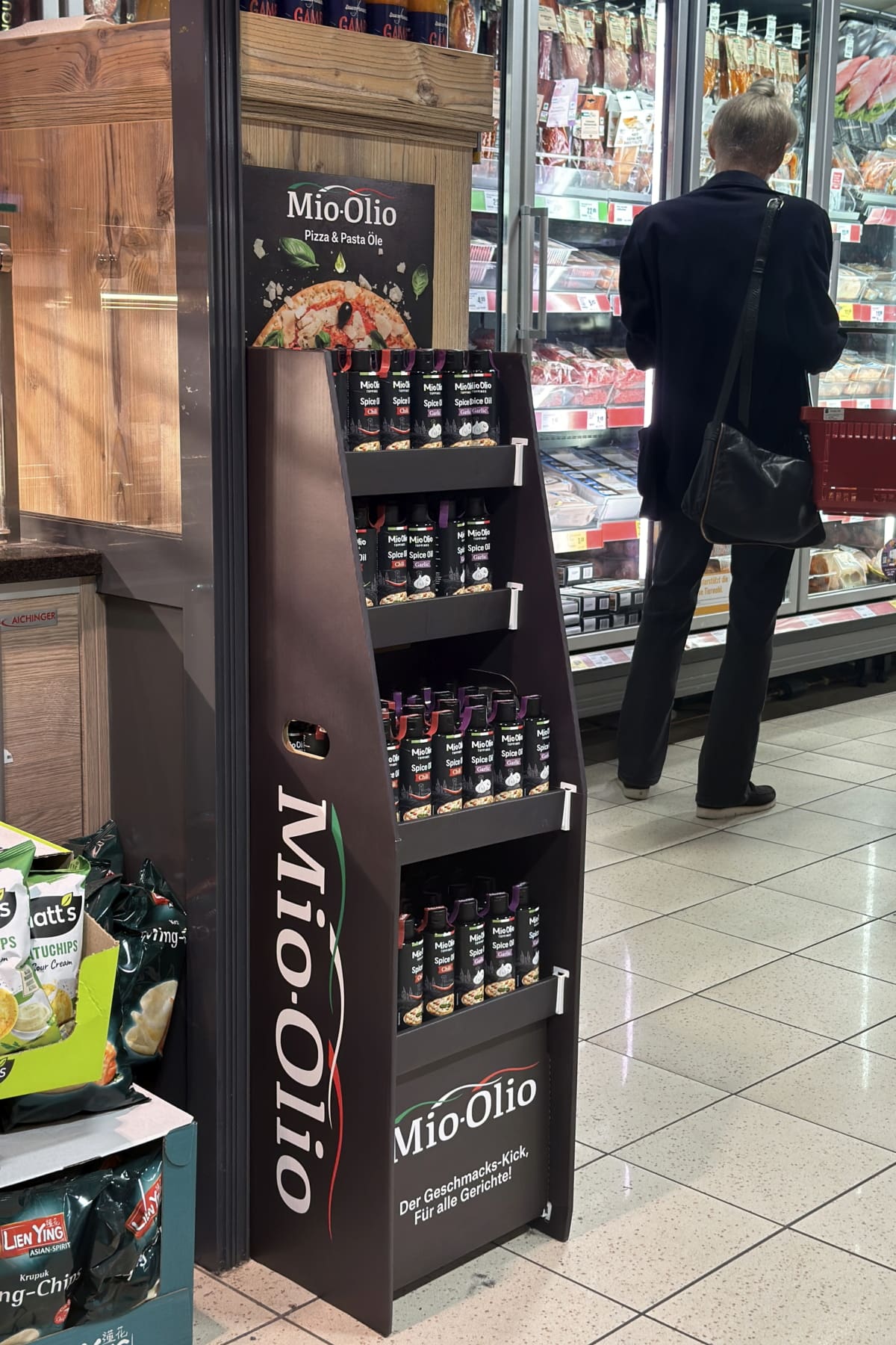 Display von Mio Olio - Foto: Luigi Stella