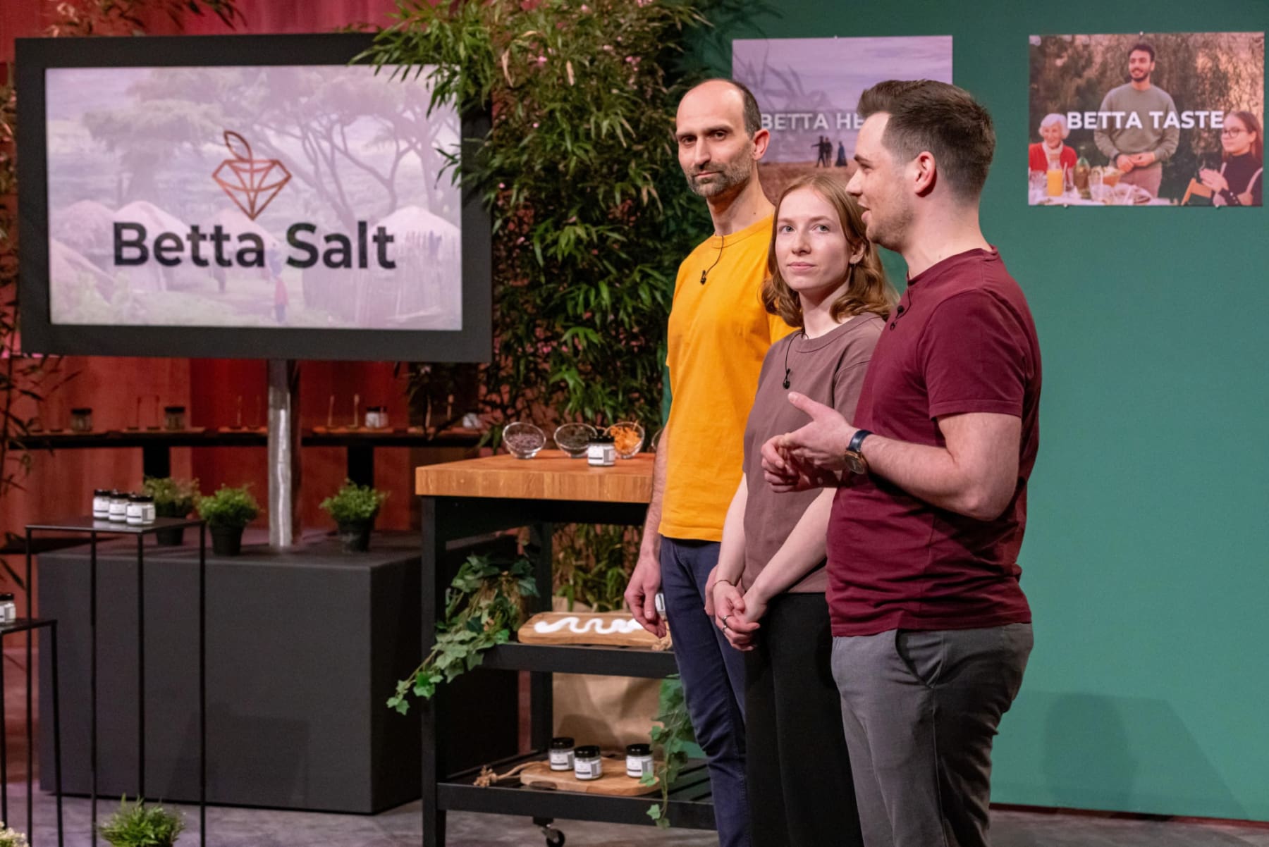 Das Gründungstrio von Plantsalt bilden Daniel Siebert, Lucia Scheffner und Dr. Karl Schlumbach