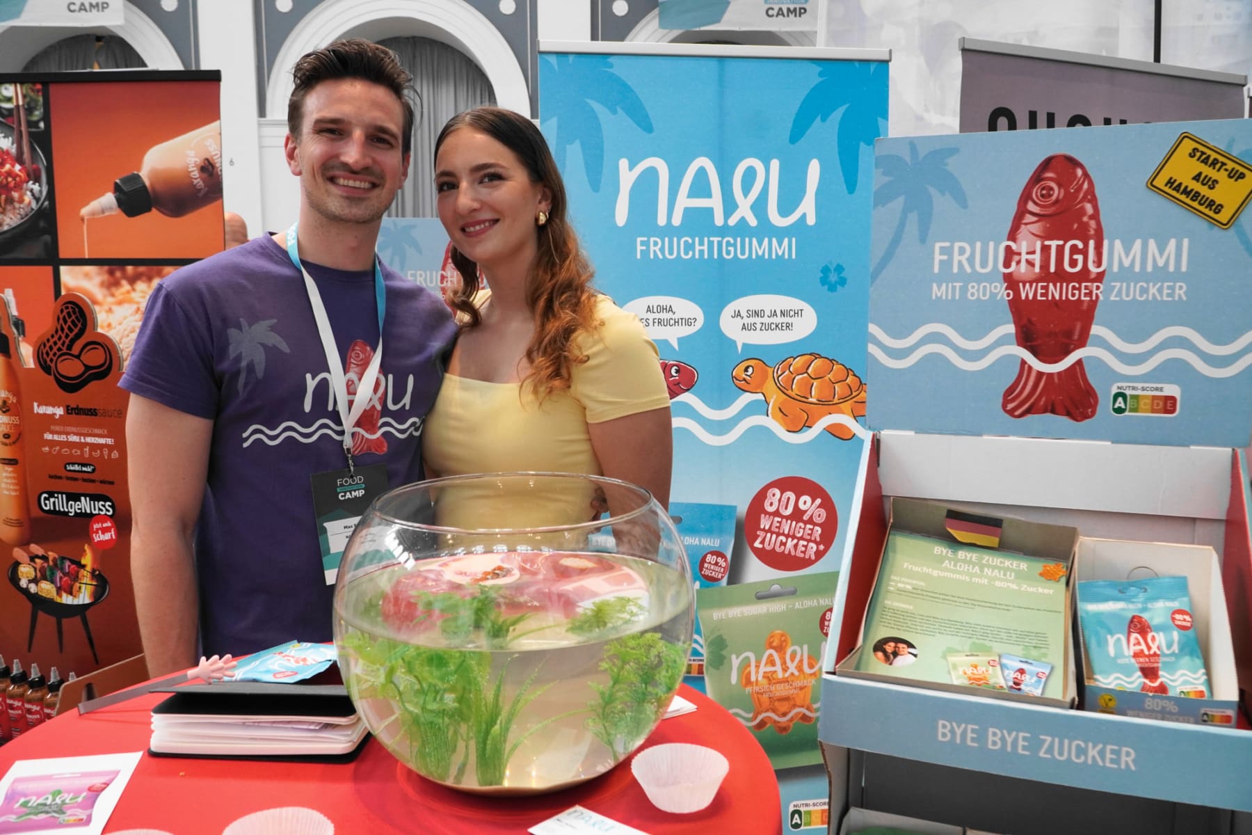 Auch beim Food Innovation Camp 2025 waren Max und Lisa dabei.