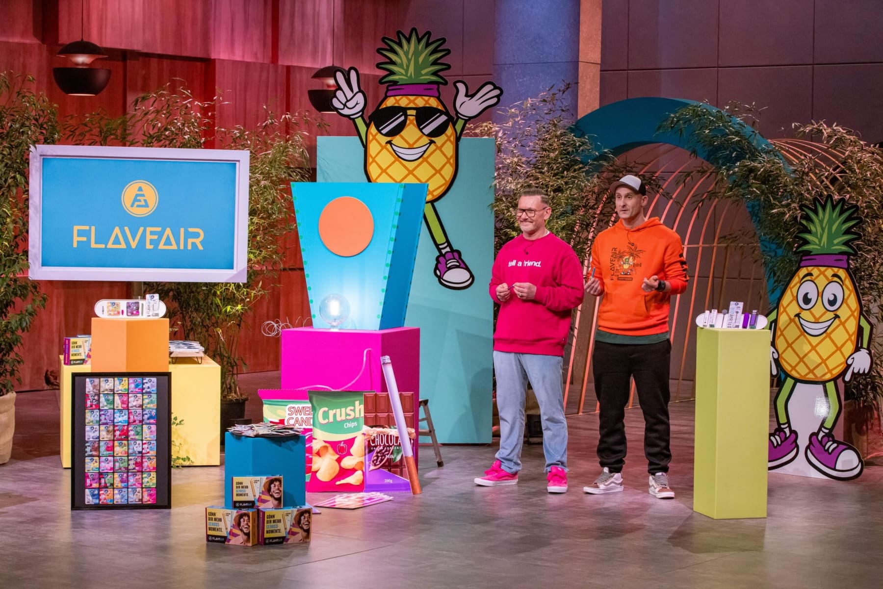 andolph Skrok und Nils Stögbauer präsentieren FlaveAir