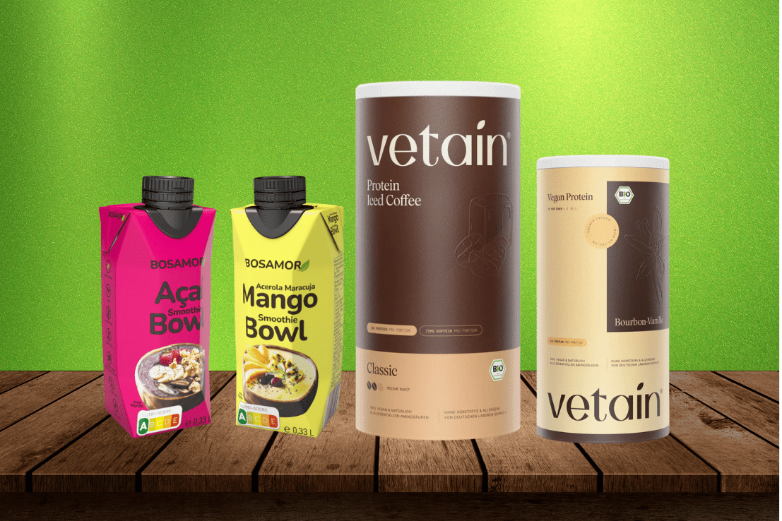 Vegane Smoothie-Produkte für den Veganuary