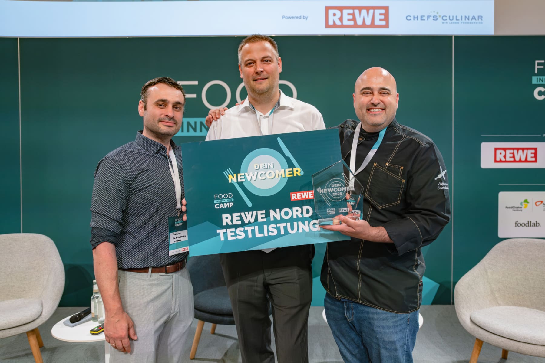 Das Team von O-SOME TASTE, Gewinner von "Dein Newcomer 2025" (Foto: Jan Wagner)