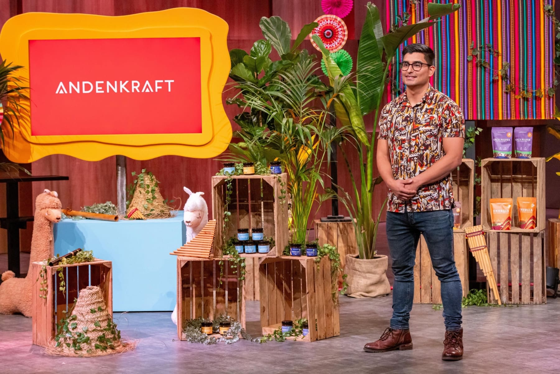 Justinian Moreno, der Gründer von Andenkraft