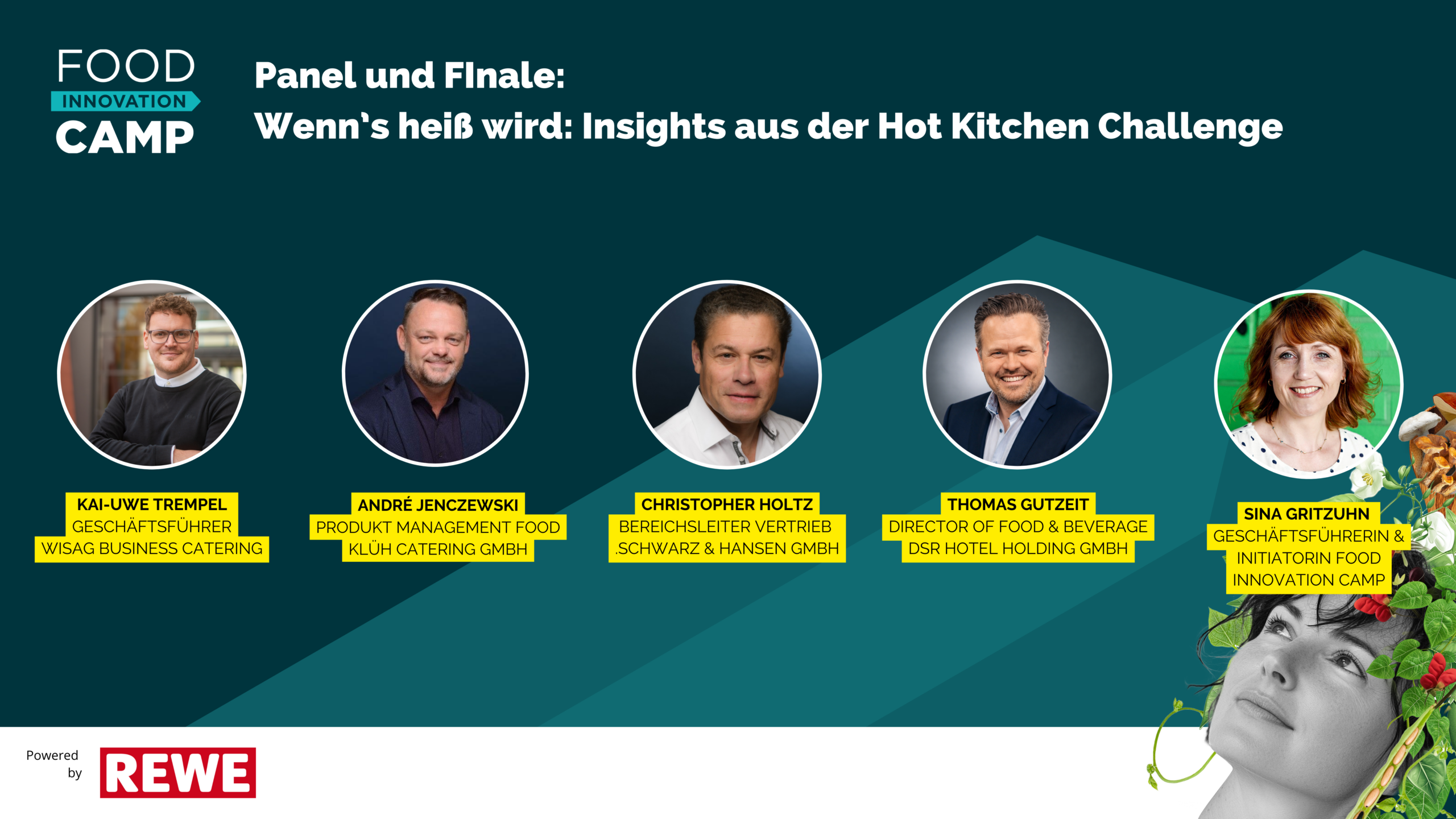 Panel und Finale Hot Kitchen Challenge